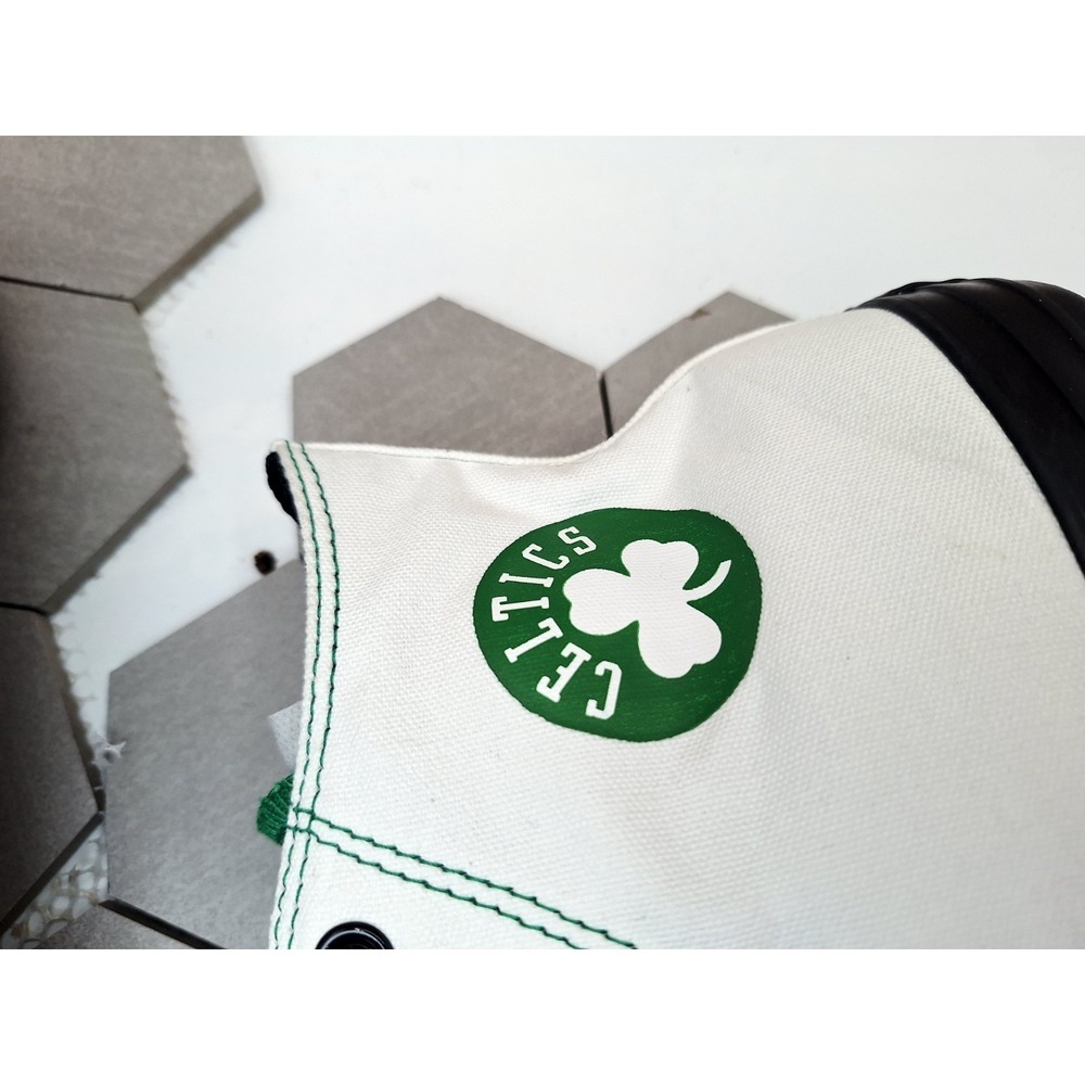 Rare New Boston Celtics  Converse Chuck Taylor Ctas Sneakers Size 9.5 Men's Hi - Picture 13 of 16